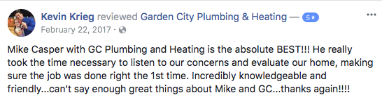 4 Missoula Montana Plumbing Review on Facebook